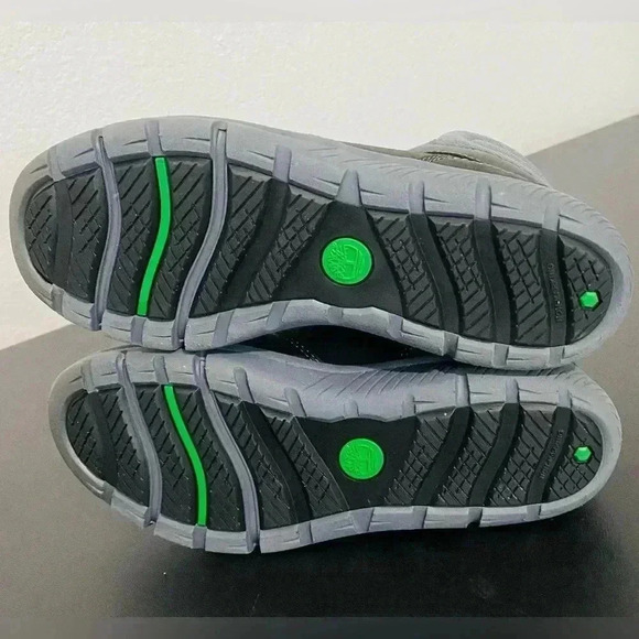 Timberland Leather Boltero Boy’s Youth Sneaker Boots Black - Picture 12 of 13